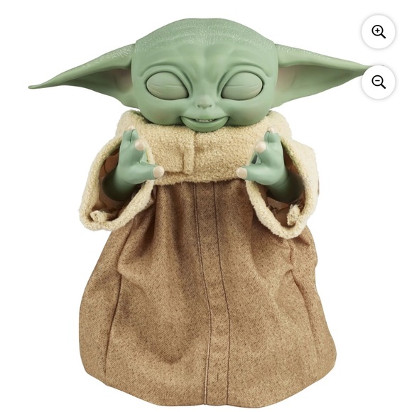 Star Wars Mandalorian Galactic Snackin' Grogu Animatronic - Picture 6 of 9